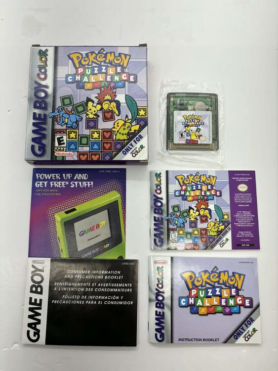 POKEMON PUZZLE CHALLENGE (COMPLETE IN BOX) (usagé)