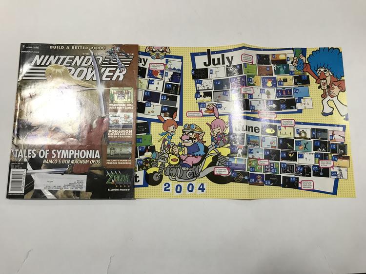 NINTENDO POWER GAMER MAGAZINE VOLUME 180 WITH POSTER - TALES OF SYMPHONIA (usagé)