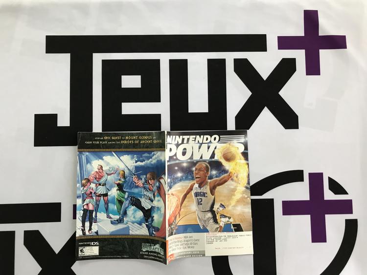 NINTENDO POWER GAMER MAGAZINE VOLUME 251 WITH POSTER & TATSUNOKO VS CAPCOM ULTIMATE ALL-STARS CARD - NBA JAM (usagé)