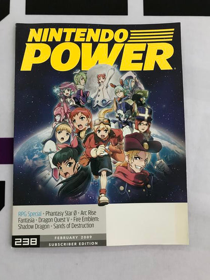 NINTENDO POWER GAMER MAGAZINE VOLUME 238 - PHANTASY STAR ZERO (usagé)