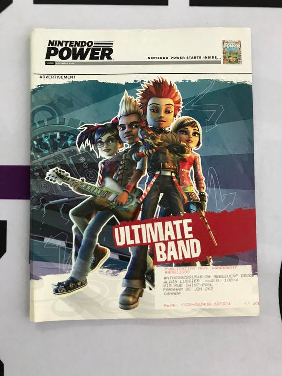 NINTENDO POWER GAMER MAGAZINE VOLUME 235 WITH POSTER - ANIMAL CROSSING CITY FOLK (usagé)