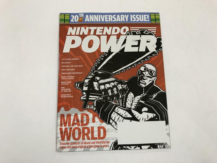 NINTENDO POWER GAMER MAGAZINE VOLUME 231 NO POSTER - MADWORLD (usagé)