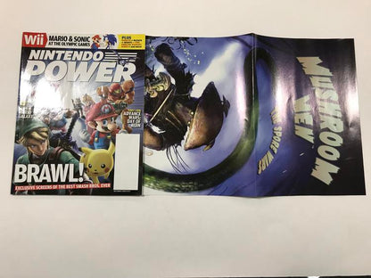 NINTENDO POWER GAMER MAGAZINE VOLUME 222 WITH POSTER - SUPER SMASH BROS. BRAWL (usagé)