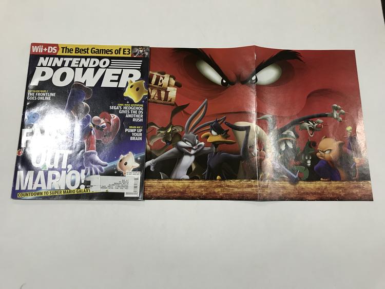 NINTENDO POWER GAMER MAGAZINE VOLUME 220 WITH POSTER - SUPER MARIO GALAXY (usagé)