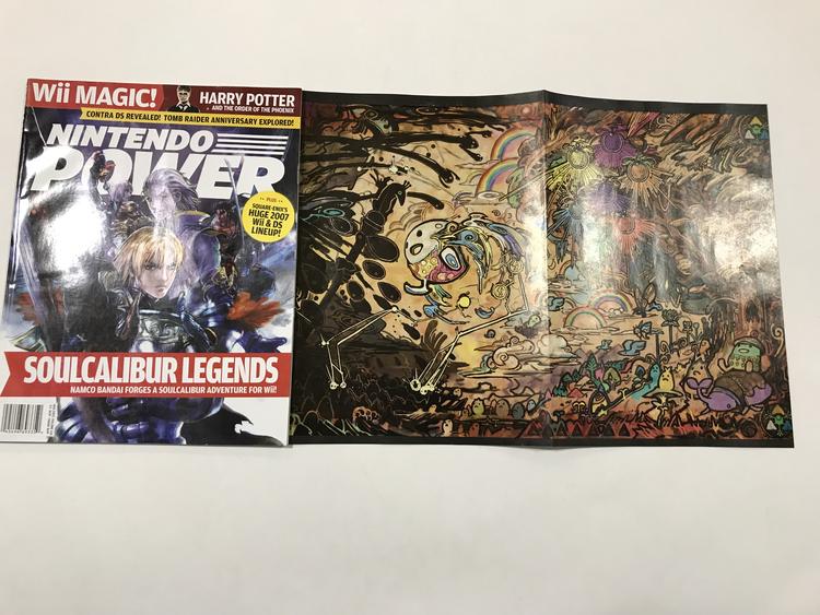 NINTENDO POWER GAMER MAGAZINE VOLUME 218 WITH POSTER - SOUL CALIBUR LEGENDS (usagé)