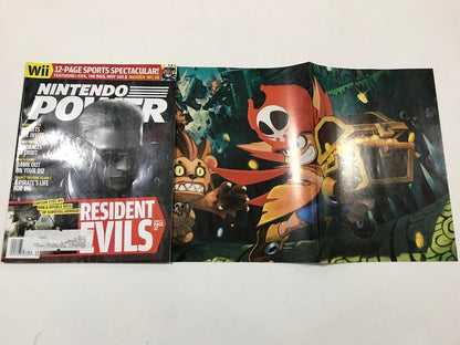 NINTENDO POWER GAMER MAGAZINE VOLUME 217 WITH POSTER - RESIDENT EVIL UMBRELLA CHRONICLES (usagé)