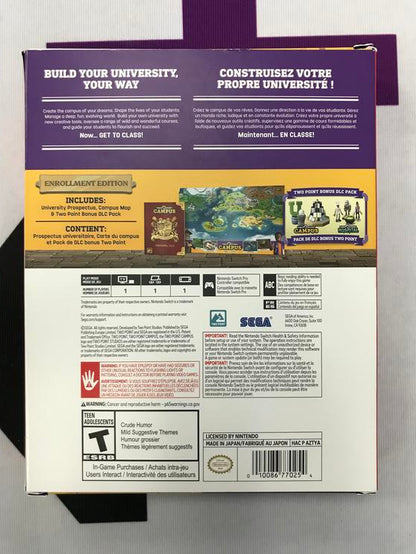 TWO POINT CAMPUS ENROLLMENT EDITION (usagé)