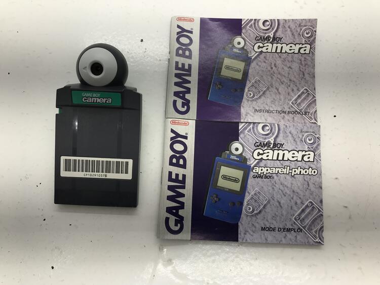 GAMEBOY CAMERA GREEN MODEL NO.MGB-006 NINTENDO (WITH MANUAL) (GAMEBOY)