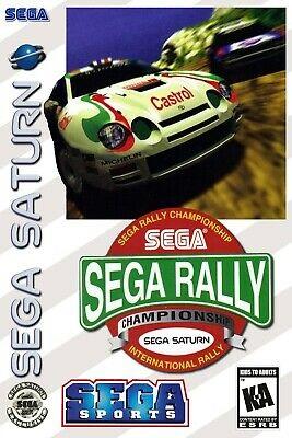 SEGA SATURN SEGA RALLY CHAMPIONSHIP (COMPLETE IN BOX) (usagé)