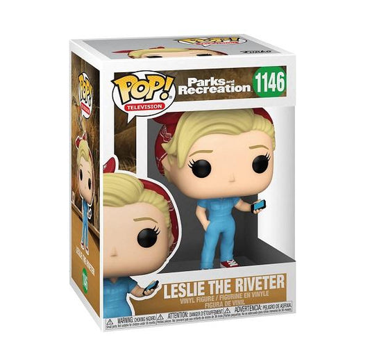 POP PARKS AND RECREATION LESLIE THE RIVETER 1146