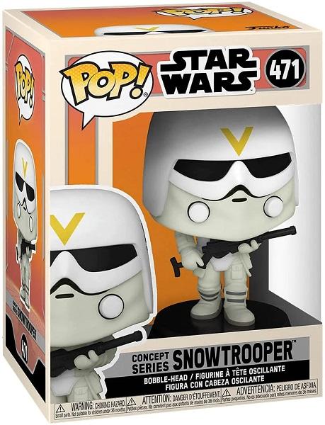 POP STAR WARS CONCEPT SERIES SNOWTROOPER 471 (usagé)