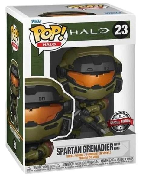 POP HALO SPARTAN GRENADIER WITH HMG 23 (usagé)