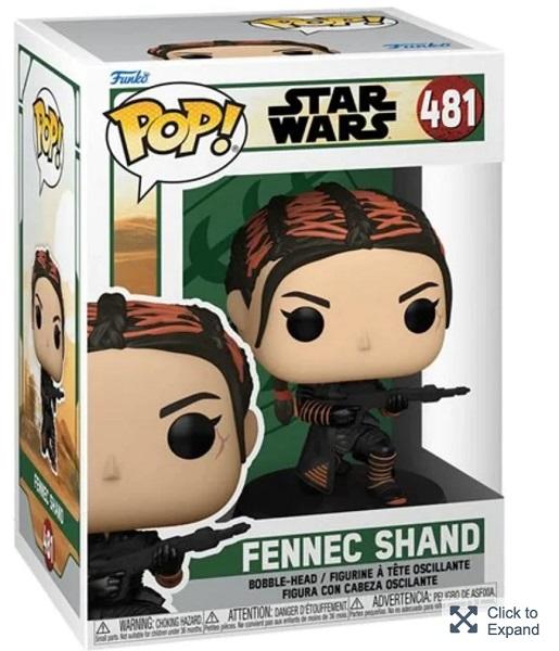POP STAR WARS FENNEC SHAND 481 (usagé)