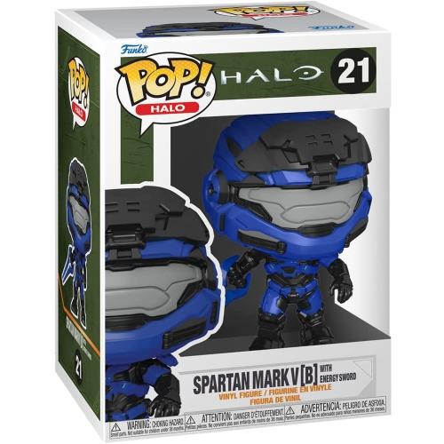 POP HALO SPARTAN MARV V [B] WITH ENERGY SWORD 21 (usagé)