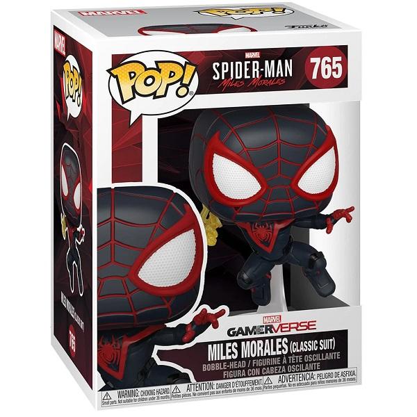 POP SPIDER-MAN MILES MORALES MILES MORALES (CLASSIC SUIT) 765 (usagé)