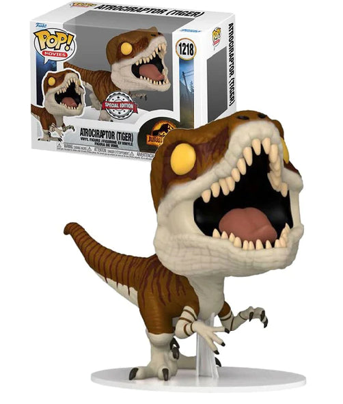 POP JURASSIC WORLD DOMINION ATROCIRAPTOR (TIGER) 1218 (usagé)
