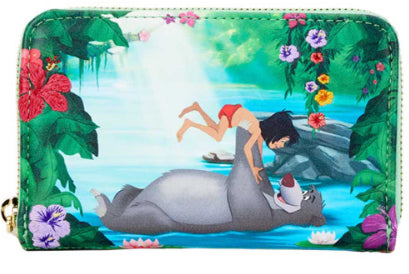 LOUNGEFLY DISNEY JUNGLE BOOK WALLET (usagé)