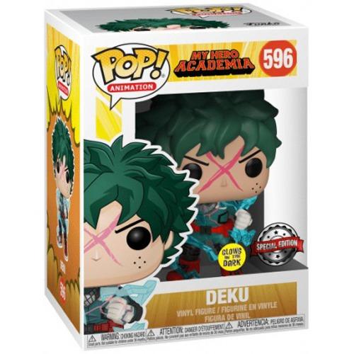 POP MY HERO ACADEMIA DEKU 596 GLOW IN THE DARK (usagé)