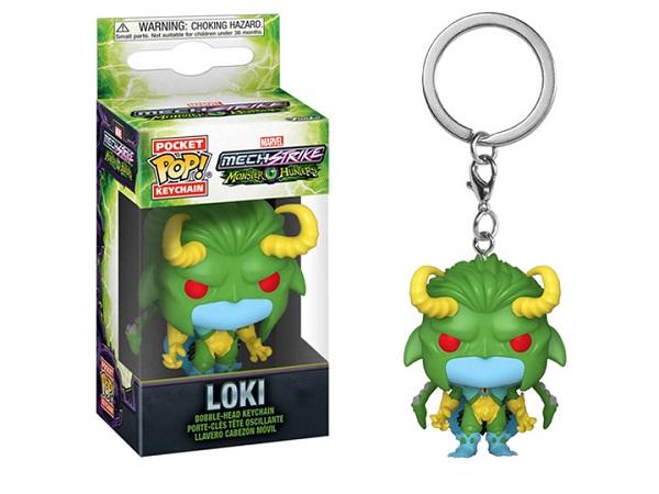 POP KEYCHAIN LOKI MECHSTRIKE MONSTER HUNTERS (usagé)