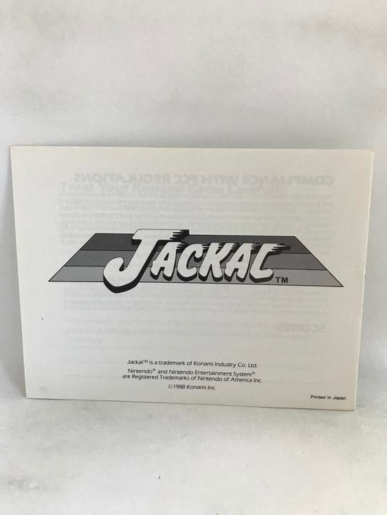 JACKAL (COMPLETE IN BOX) (usagé)