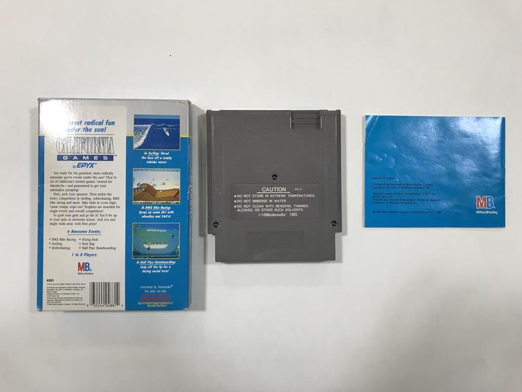 CALIFORNIA GAMES (COMPLETE IN BOX) (usagé)