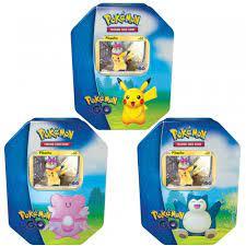 POKEMON GO GIFT TIN SNORLAX/PIKACHU/BLISSEY (POKEMON) (usagé)