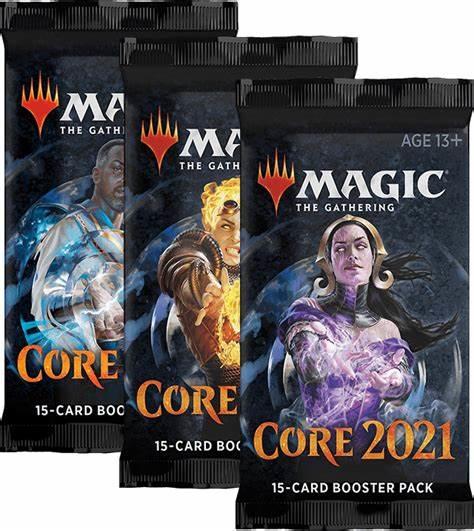 CORE 2021 BOOSTER PACKS (MAGIC) (usagé)