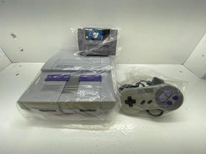 SUPER NINTENDO ENTERTAINMENT SYSTEM SUPER MARIO WORLD EDITION (COMPLETE IN BOX) (usagé)