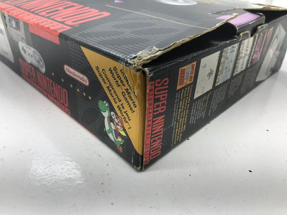 SUPER NINTENDO ENTERTAINMENT SYSTEM SUPER MARIO WORLD EDITION (COMPLETE IN BOX) (usagé)