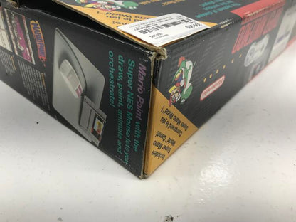 SUPER NINTENDO ENTERTAINMENT SYSTEM SUPER MARIO WORLD EDITION (COMPLETE IN BOX) (usagé)
