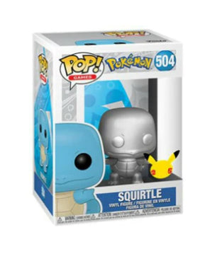 POP POKEMON SQUIRTLE (SILVER) 504 (usagé)