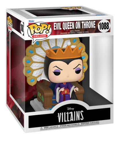 POP VILLAINS EVIL QUEEN ON THRONE 1088