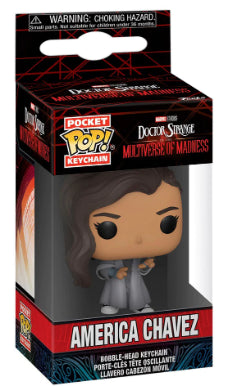 POP KEYCHAIN AMERICA CHAVEZ DOCTOR STRANGE (usagé)