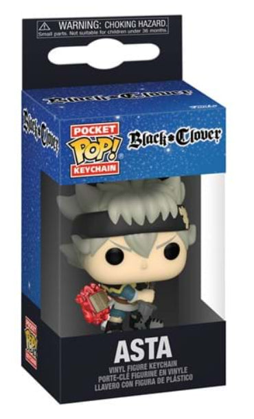 POP KEYCHAIN ASTA BLACK CLOVER