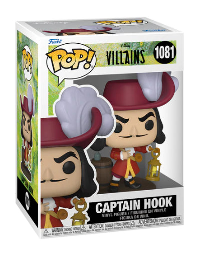 POP VILLAINS CAPTAIN HOOK 1081