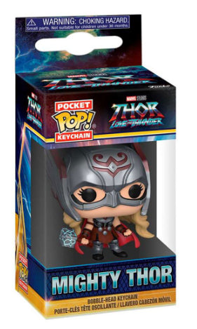 POP KEYCHAIN MIGHTY THOR THOR LOVE AND THUNDER
