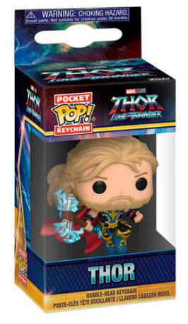 POP KEYCHAIN THOR THOR LOVE AND THUNDER (usagé)