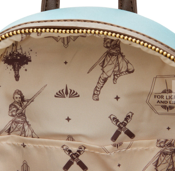 LOUNGEFLY STAR WARS HIGH REPUBLIC COMIC BACKPACK (usagé)