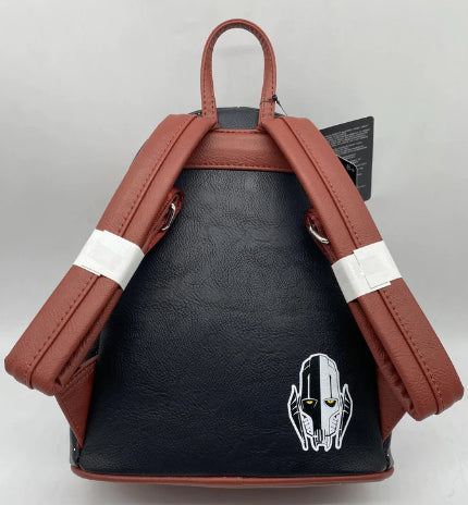 LOUNGEFLY STAR WARS GENERAL GRIEVOUS BACKPACK (usagé)