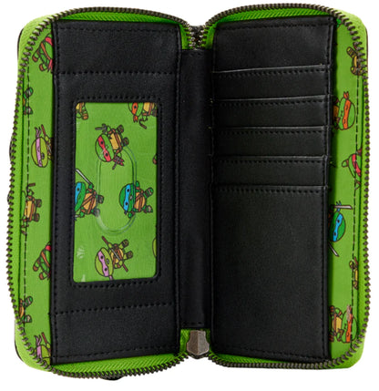 LOUNGEFLY TMNT SEWER CAP WALLET (usagé)