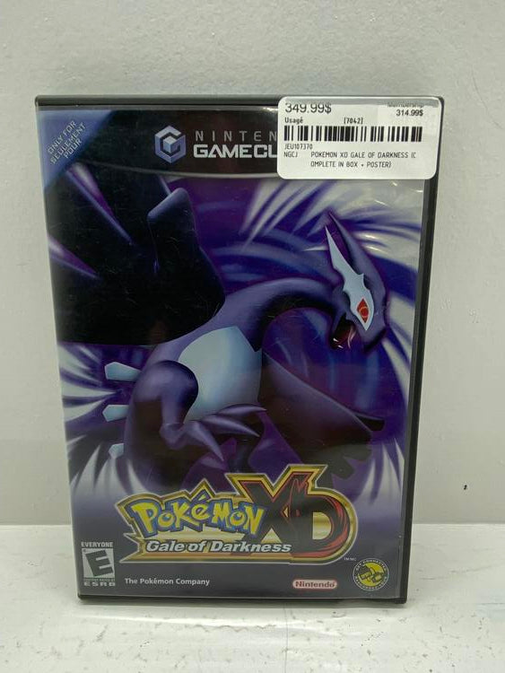 POKEMON XD GALE OF DARKNESS (COMPLETE IN BOX + POSTER) (usagé)