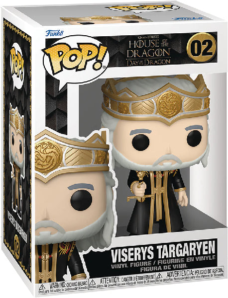POP HOUSE OF THE DRAGONS VISERYS TARGARYEN 02