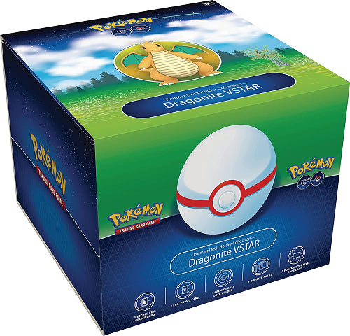 POKEMON GO PREMIER DECK HOLDER COLLECTION DRAGONITE VSTAR (usagé)