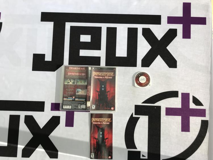 DUNGEON SIEGE THRONE OF AGONY (COMPLETE IN BOX) (usagé)