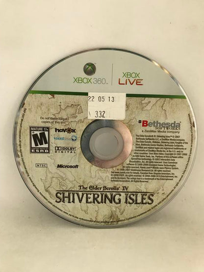 THE ELDER SCROLLS IV SHIVERING ISLES EXPANSION PACK (WITH BOX) (usagé)
