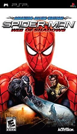 SPIDER-MAN WEB OF SHADOWS (COMPLETE IN BOX) (usagé)