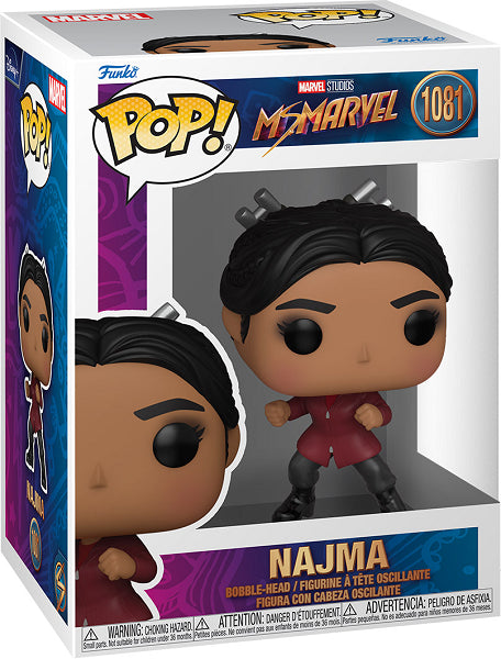 POP MS. MARVEL NAJMA 1081 (usagé)