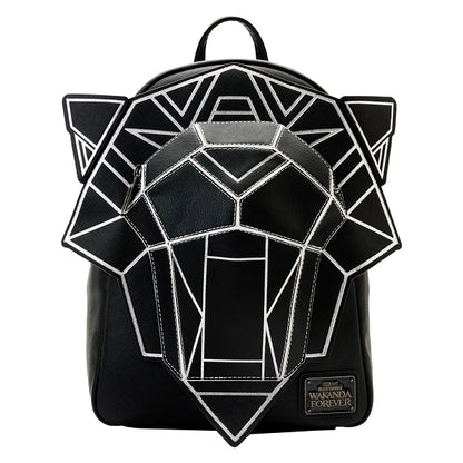LOUNGEFLY BLACK PANTHER WAKANDA FOREVER FIGURAL BACKPACK (usagé)