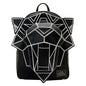 LOUNGEFLY BLACK PANTHER WAKANDA FOREVER FIGURAL BACKPACK (usagé)