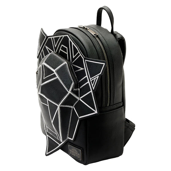 LOUNGEFLY BLACK PANTHER WAKANDA FOREVER FIGURAL BACKPACK (usagé)